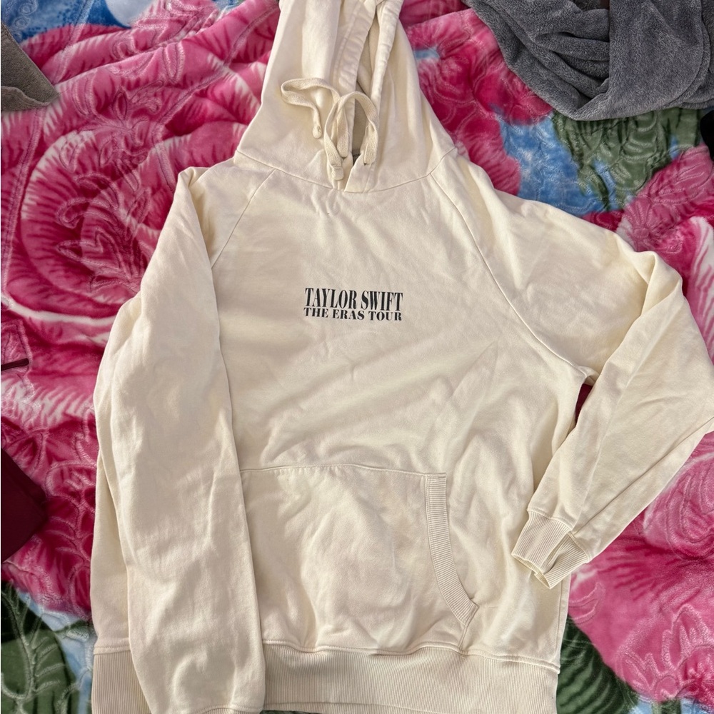 Taylor Swift The Eras Tour Beige Hoodie